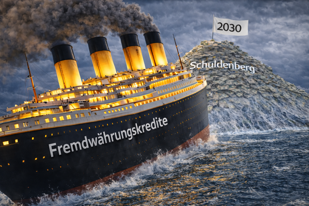 Mit dem Fremdwährungskredit in den Schuldenberg