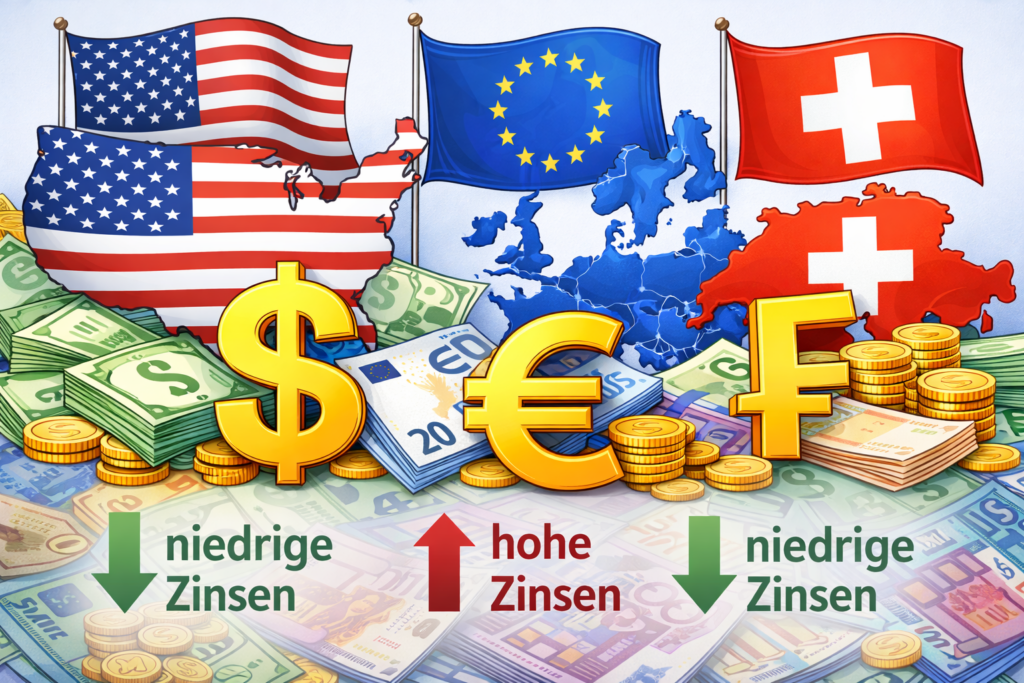 Fremdwährungskredit, Vergleich